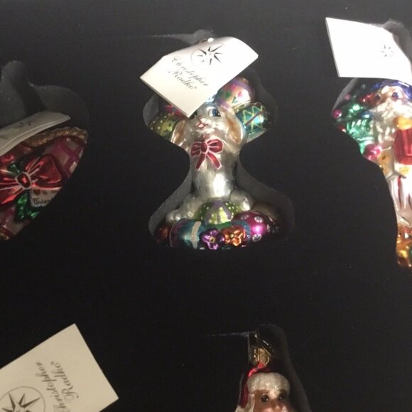 Christopher Radko 2000 Celebrate The Seasons Glass Ornaments6 Christmas Decor - Picture 5 of 5